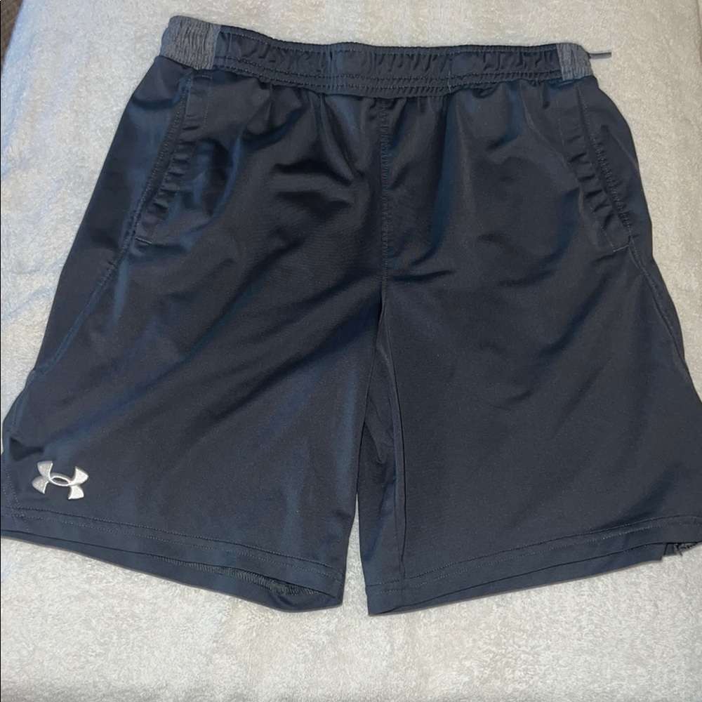 Youth Under Armour Black Athletic Performance Shorts